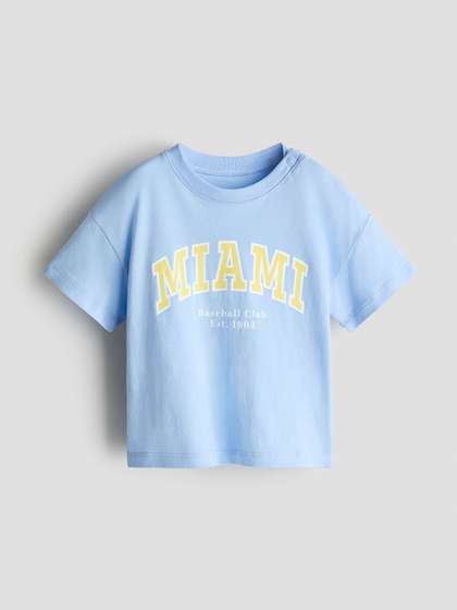 H&M Boys Printed
                      Cotton T-Shirt