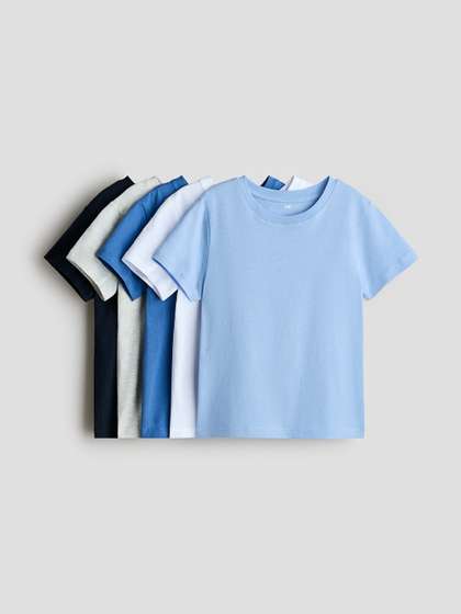 H&M 5-Pack Cotton
                    T-shirts