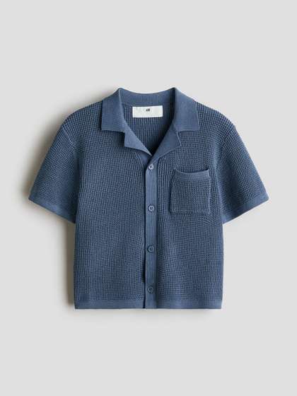 H&M Knitted
                        Resort Shirt