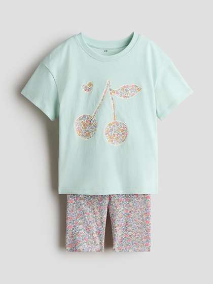 H&M 2-Piece Cotton
                    Jersey Set