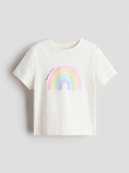 H&M Girls Printed
                      T-shirt