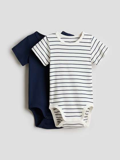 H&M 2-Pack Cotton
                    Bodysuits