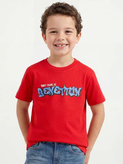 United Colors of
                    Benetton Boys Pure Cotton Tshirts