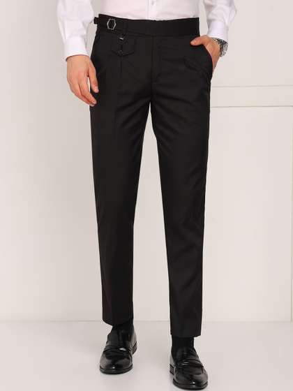 Sam and Jack Men
                        High-Rise Pleated Trousers