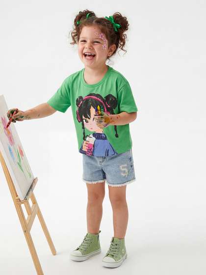 United Colors of
                    Benetton Boys Pure Cotton Tshirts
