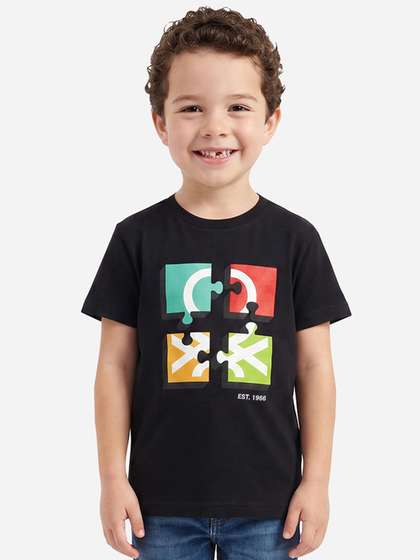 United Colors of
                    Benetton Boys Pure Cotton Tshirts