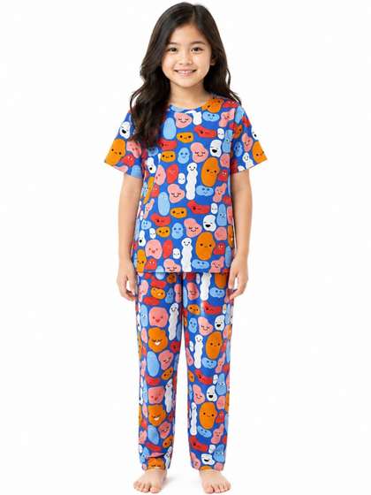 Anthrilo Girls Printed
                    Night suit