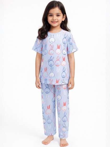 Anthrilo Girls Printed
                    Night suit