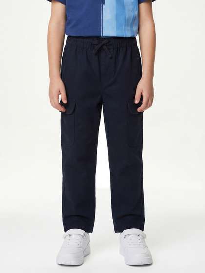United Colors of
                    Benetton Boys Loose Fit Cargos Trousers