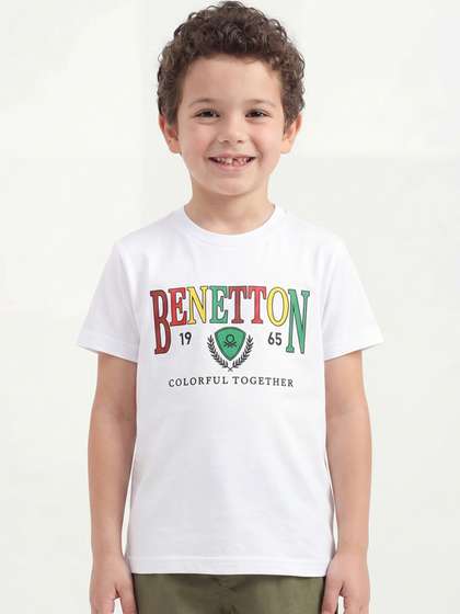 United Colors of
                    Benetton Boys Pure Cotton Tshirts