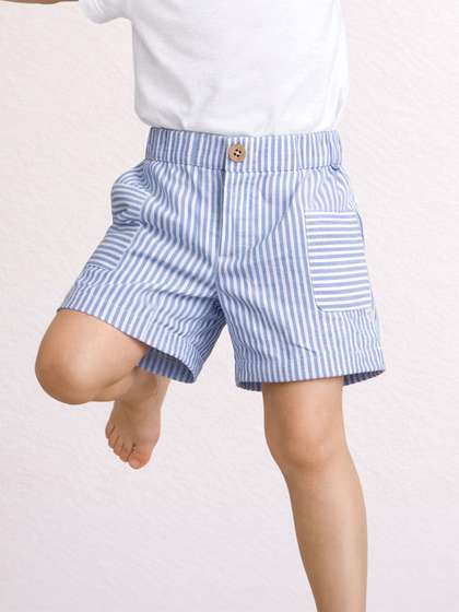 Somersault Boys Striped
                    Technology Shorts
