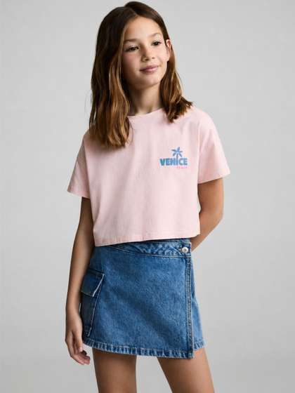 Alan Jones Girls Printed
                    T-shirt
