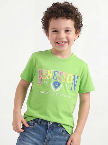 United Colors of
                    Benetton Boys Pure Cotton Tshirts
