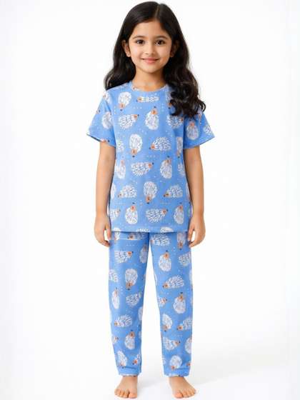 Anthrilo Girls Printed
                    Night suit