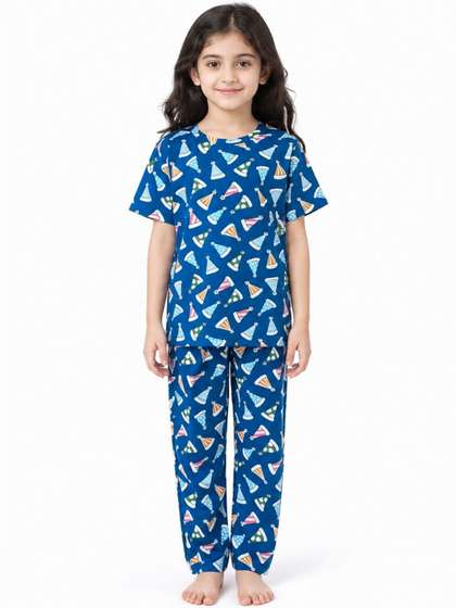 Anthrilo Girls Printed
                      Night suit