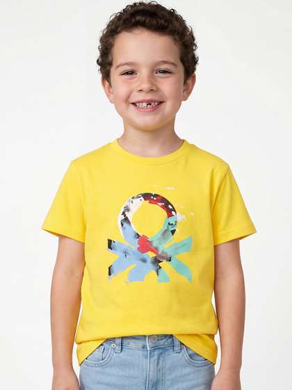 United Colors of
                    Benetton Boys Pure Cotton Tshirts
