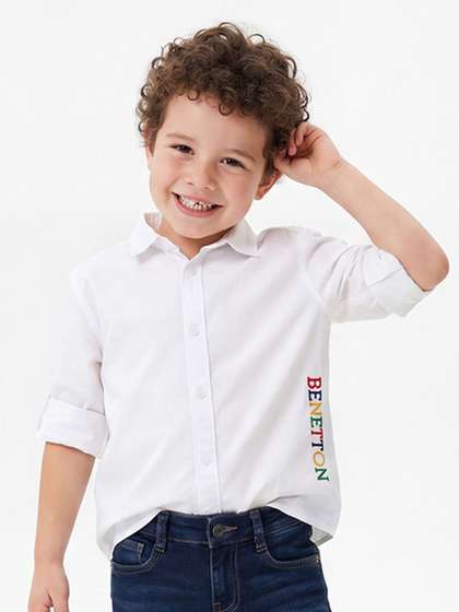 United Colors of
                      Benetton Boys Casual Shirt