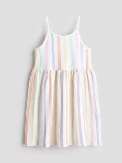 H&M Cotton Strappy
                      Dress
