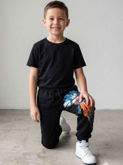 NAKASH Boys Printed
                    Original Soft Cotton Trousers