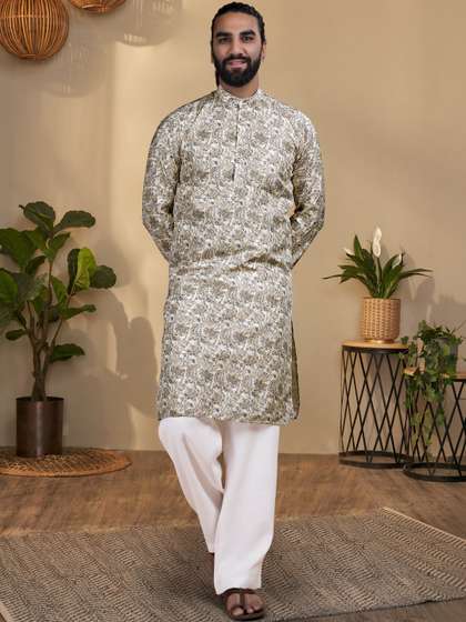SZN Men Ethnic
                        Motifs Printed Kurta