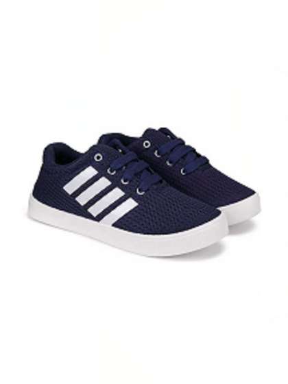 BERSACHE Unisex Kids
                        Textured Sneakers