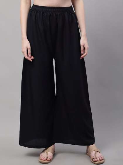 KALINI Women 2
                          Flared Ethnic Palazzos