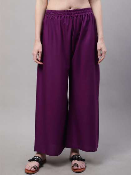 KALINI Women 2
                        Flared Ethnic Palazzos