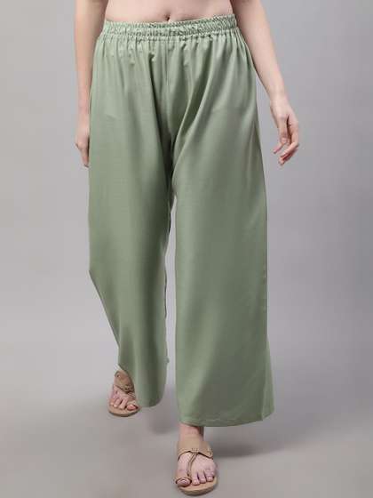 KALINI Women 2
                        Flared Ethnic Palazzos