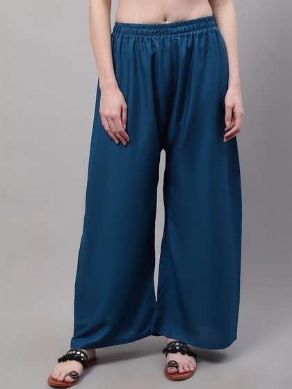 KALINI Women 2
                        Flared Ethnic Palazzos