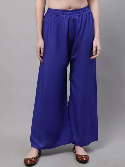 KALINI Women 2
                        Flared Ethnic Palazzos