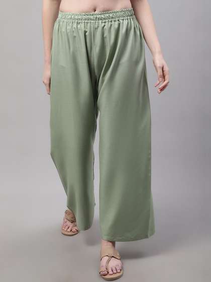 KALINI Women 2
                          Flared Ethnic Palazzos