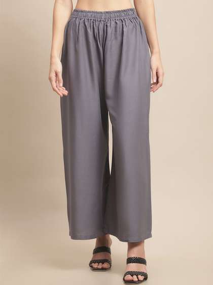 KALINI Women 2
                          Flared Ethnic Palazzos