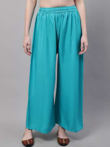 KALINI Women 2
                        Flared Ethnic Palazzos
