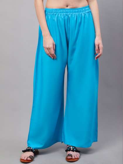 KALINI Women 2
                        Flared Ethnic Palazzos