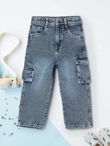 max Boys Regular Fit
                    Mid-Rise Light Fade Jeans