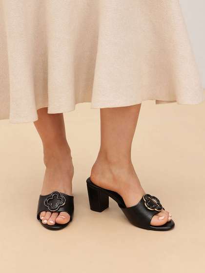 Pair ie Tales Women
                        Square Toe Block Heels Sandals