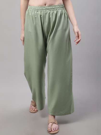 KALINI Women 2
                        Flared Ethnic Palazzos