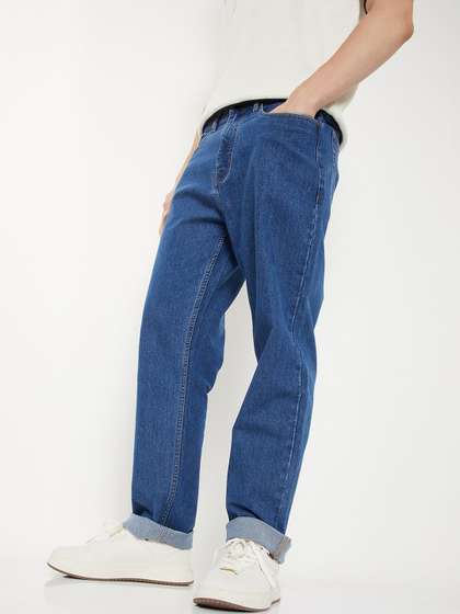 max Men Regular Fit Mid-Rise Jeans