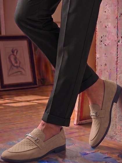 HERE&NOW
                          Leather Formal Loafers