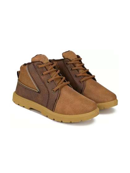 BERSACHE Unisex
                          Kids Colourblocked Sneakers