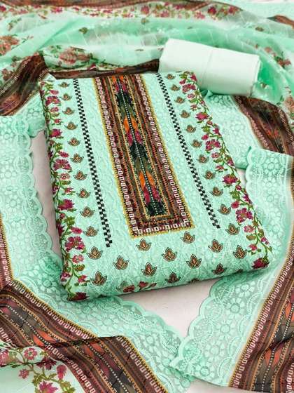 Nayanthara Trends
                        Printed Pure Cotton Unstitched Dress Material
