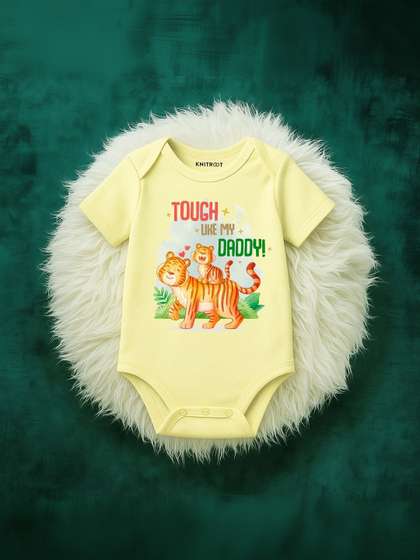 KNITROOT Infants Printed
                    Envelope Neck Bodysuit