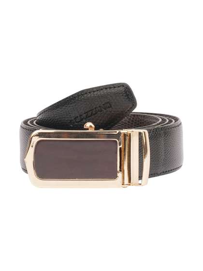 Cazzano Men Textured PU
                    Reversible Formal Belt
