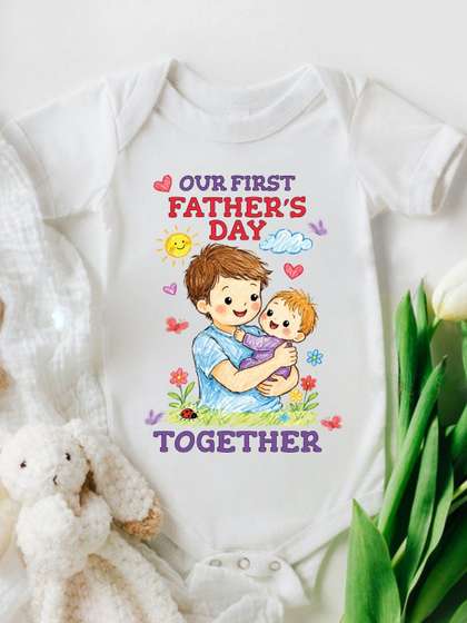 KNITROOT Infants Printed
                    Envelope Neck Bodysuit