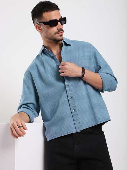 VASTRADO Men Classic
                        Boxy Casual Shirt