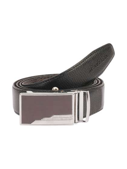 Cazzano Men Textured PU
                    Reversible Formal Belt
