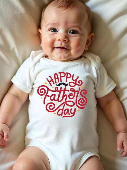 KNITROOT Infants Printed
                    Envelope Neck Cotton Bodysuit