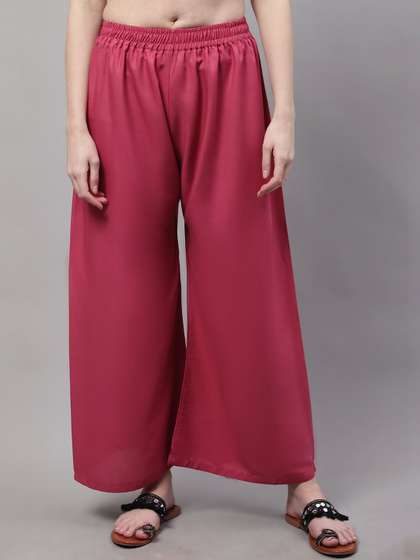 KALINI Women 2
                          Flared Ethnic Palazzos
