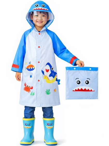 Bold N Elegant Kids
                      Printed Rain Jacket