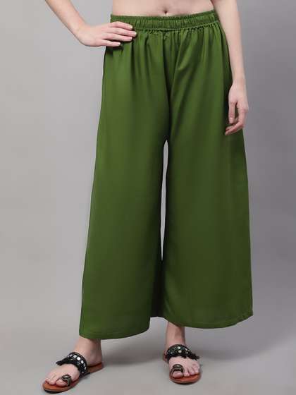 KALINI Women 2
                        Flared Ethnic Palazzos